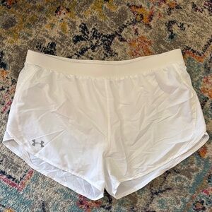 Under Armour Women's White Athletic Shorts